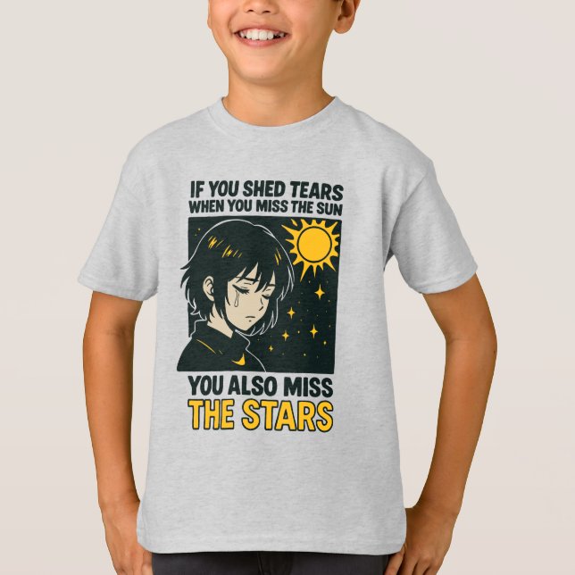 Vermisse die Sterne T-Shirt (Vorderseite)