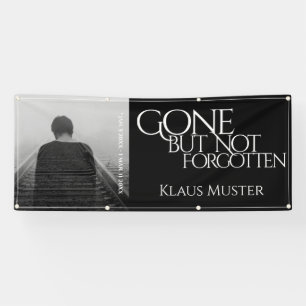 Vermisst, aber nicht vergessen - Dunkel Banner