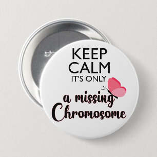 Vermisst-Chromosom-Turner-Syndrom Button