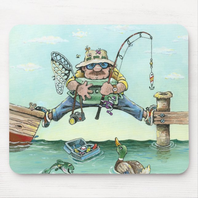 Vermisst das Boot Mousepad (Vorne)