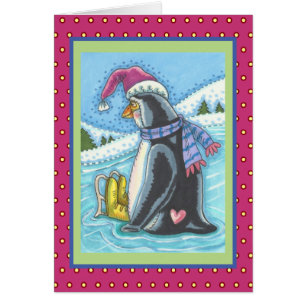VERMISST IHNEN LANGJÄHRIGE PENGUIN FERIENKARTE V
