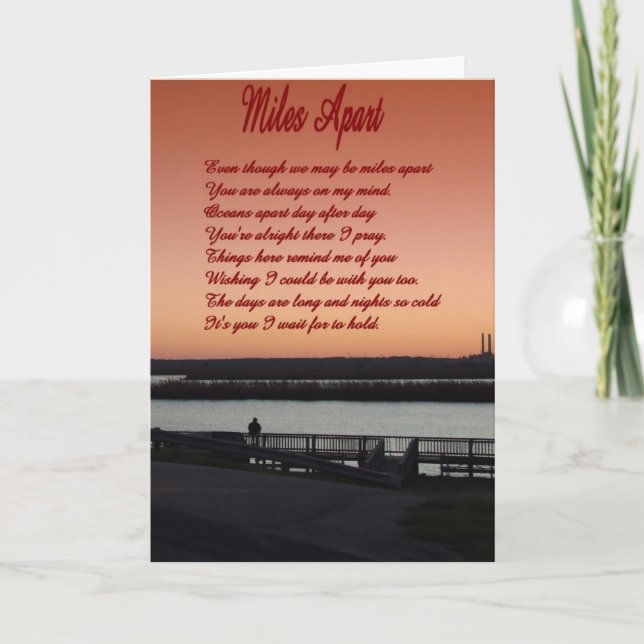 Vermisst kardieren Sie Karte (Vorderseite)