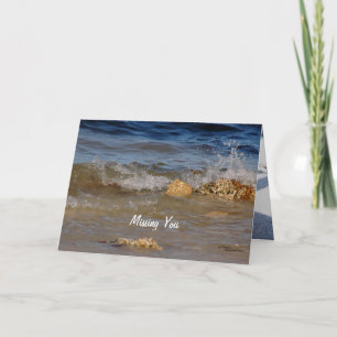 Vermisst Lasse du dich bald zusammen Card Karte