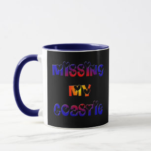 Vermisst mein Coastie Tasse
