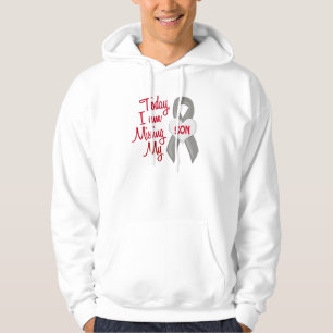 Vermisst mein Sohn 1 (graues Band) Hoodie