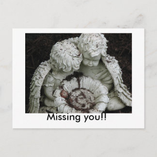 Vermisst! Postkarte