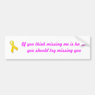 Vermisst Sie Autoaufkleber