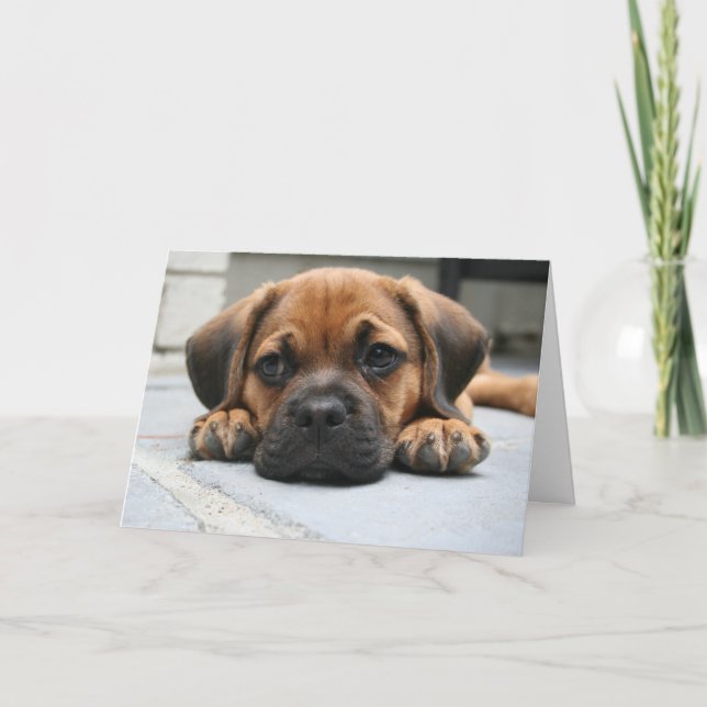 Vermisst Sie Karte (Vorderseite)