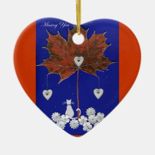 Vermisst Sie Keramik Ornament