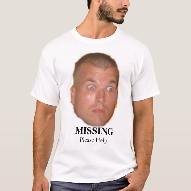 Vermisst T-Shirt (Vorderseite)