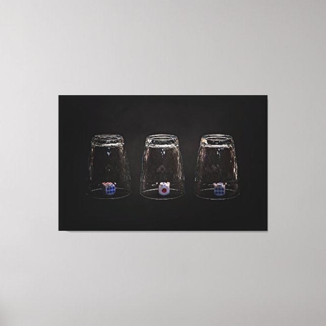 Vermisst unmöglich leinwanddruck (Vorderseite)