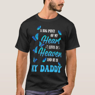 Vermisste Erinnerung an meinen Papa im Himmel T-Shirt