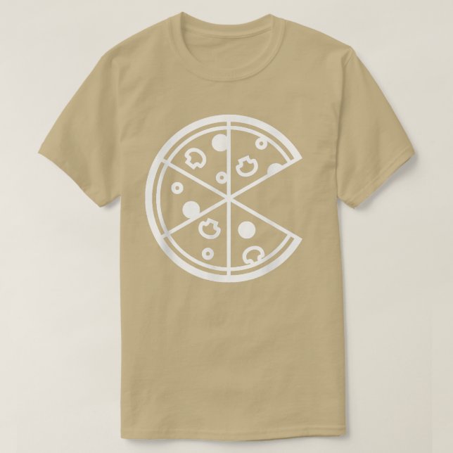 Vermisste Pizza Slice 10042293 T-Shirt (Design vorne)