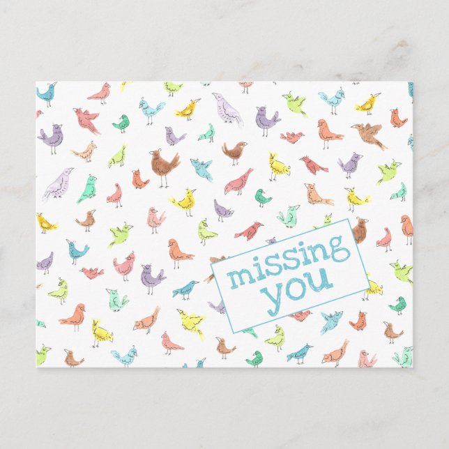 Vermisste Postkarte (Vorderseite)