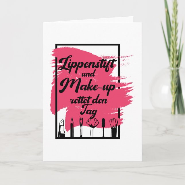 Vermisste Zutat Bein Leg Amputation Karte (Vorderseite)