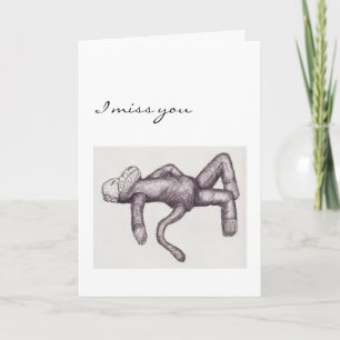 vermisster Affe Karte