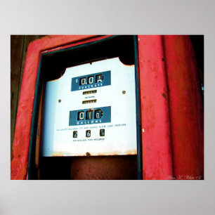 Vermisster Gaspreis Poster