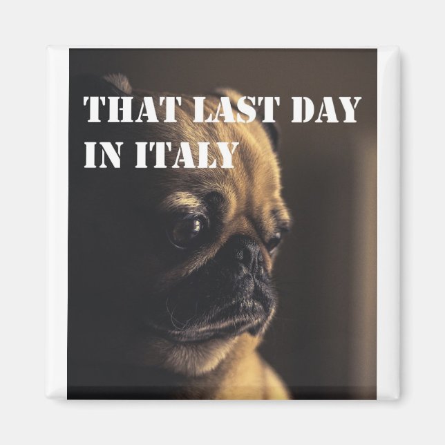 Vermisstes Italien - Immer Magnet (Vorne)