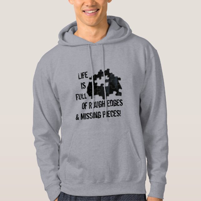 Vermisstes Puzzleteil Hoodie (Vorderseite)