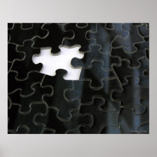 Vermisstes Puzzleteil Poster