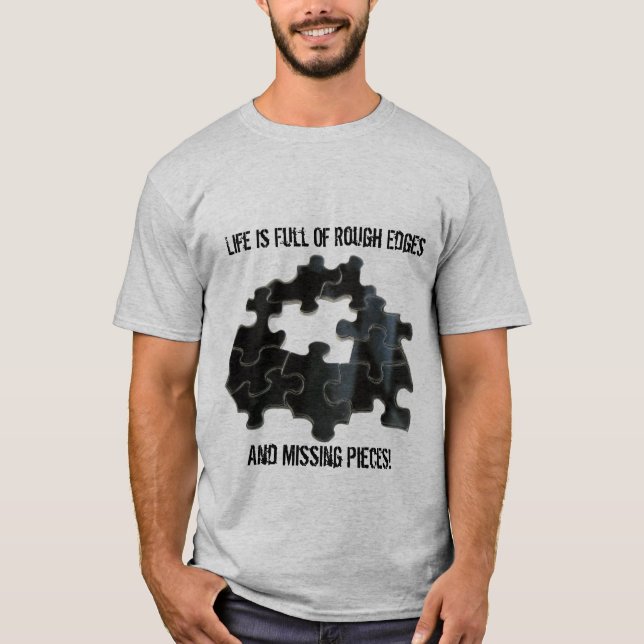 Vermisstes Puzzleteil T-Shirt (Vorderseite)
