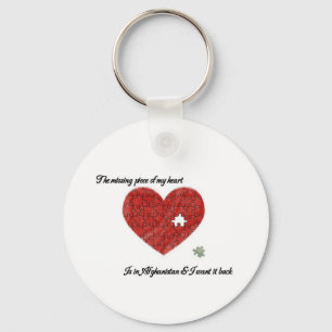 Vermisstes Stück Afghanistan Schlüsselanhänger