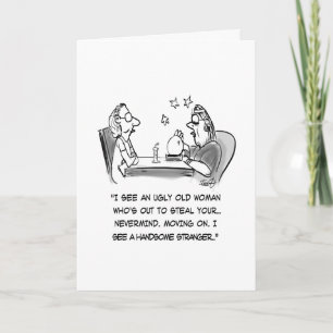 Vermögens-Erzähler-Cartoon Karte