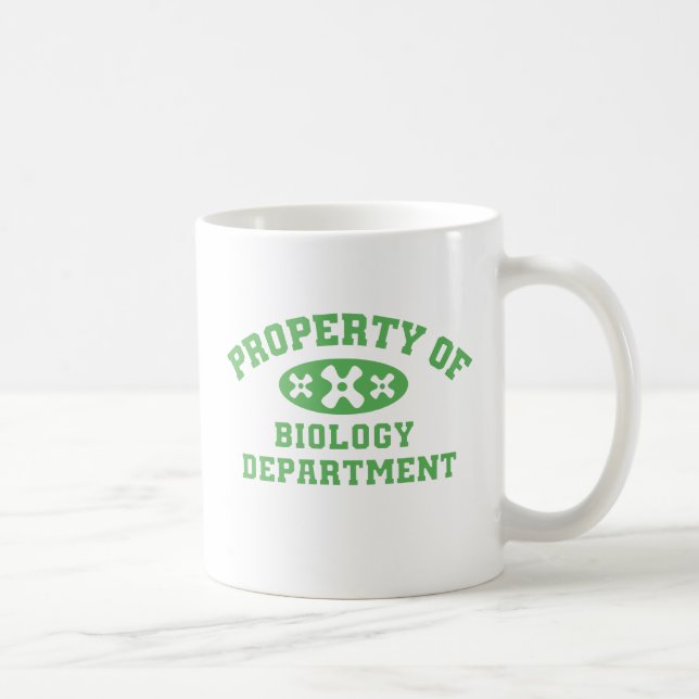 Vermögensabteilung für Biologie Kaffeetasse (Rechts)