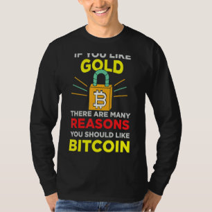Vermögenswert Kryptowährung Trend Money Trading In T-Shirt