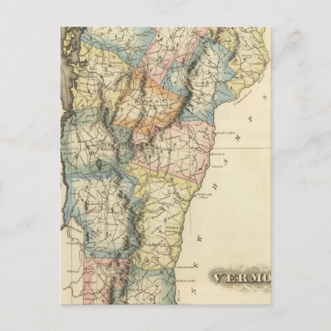 Vermont 5 postkarte (Vorderseite)