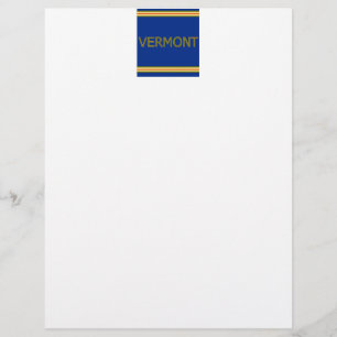Vermont 8,5" x 11" Letterhead