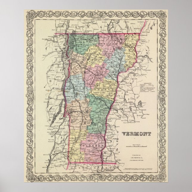 Vermont 8 poster (Vorne)