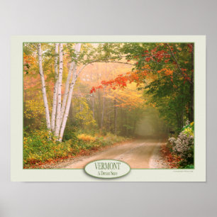 Vermont a Dream Staat Value Poster Paper (Matte)