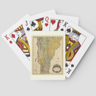 Vermont, Aus der aktuellen Umfrage - Vintage Karte Spielkarten