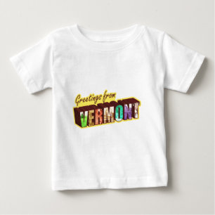 Vermont ` baby t-shirt