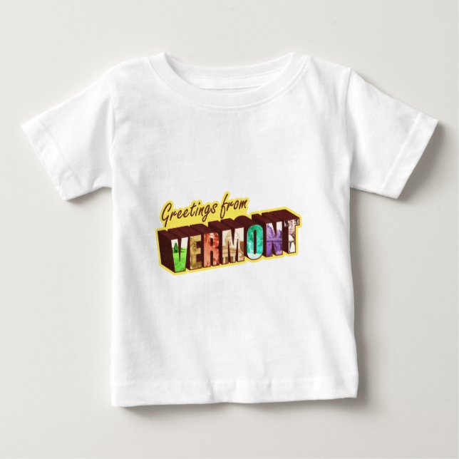 Vermont ` baby t-shirt (Vorderseite)