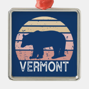 Vermont Bear Ornament Aus Metall