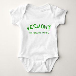 Vermont Can Säugling Strampler, weiß Baby Strampler
