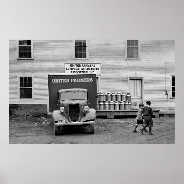 Vermont Dairy Co-op, 30er Poster (Vorne)