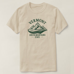 Vermont Der grüne Staat T-Shirt
