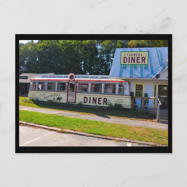 Vermont Diner - Postkarte (Vorderseite)