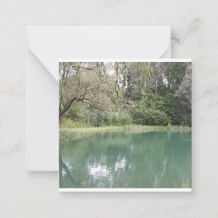 Vermont Fall Scene Card Mitteilungskarte
