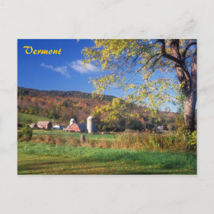 Vermont Farm Postkarte