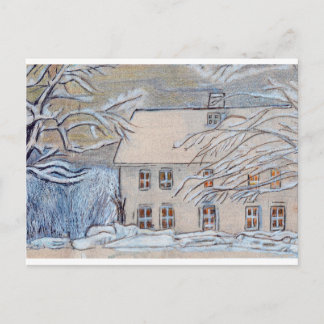 Vermont Farmhouse Postkarte
