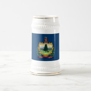 VERMONT FLAG BIERGLAS