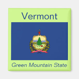 Vermont Flag Magnet