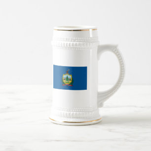 Vermont-Flaggen-Tasse Bierglas