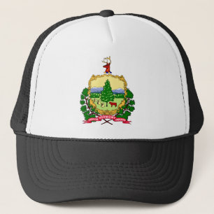 Vermont-Flaggen-Thema 00 Truckerkappe