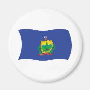 Vermont-Flaggenmagnet Magnet