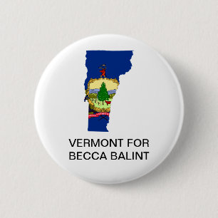 Vermont für Becca Balint SENATE Button